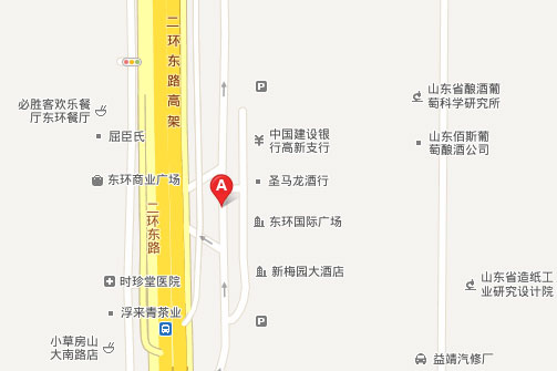 深圳网站建设、网站制作公司、互航科技地图 